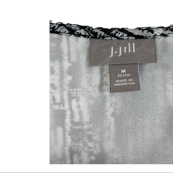 J. Jill Silky Lined Sleeveless Dress PETITE - Picture 5 of 11